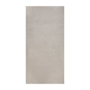 KM Home Ritz Wiltonmatta 80x250 cm Rektangulär Linne - Textil & mattor Fynd