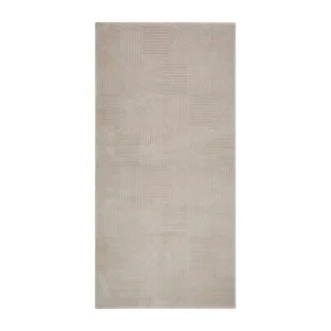 Rabatt KM Home Ritz Wiltonmatta 80x250 cm Rektangulär Linne - Textil & mattor