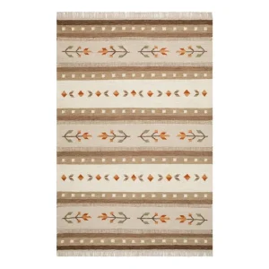 Snabb leverans KM Home Fagersta Ullmatta 240x340 cm Sand - Textil & mattor