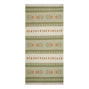 KM Home Fagersta Ullmatta 80x200 cm Grön - Textil & mattor Nyhet
