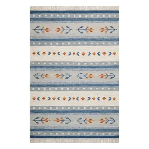 KM Home Fagersta Ullmatta 200x300 cm Blå - Textil & mattor Erbjudande