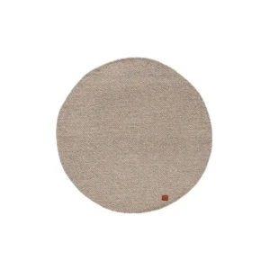 Sänkt pris KM Home Skagen Ullmatta Rund 300 cm Linne - Textil & mattor