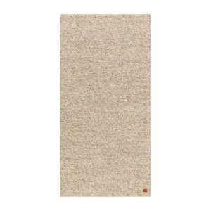 Snabb leverans KM Home Skagen Ullmatta 75x150 cm Linne - Textil & mattor