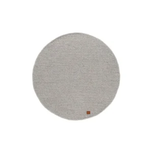 KM Home Skagen Ullmatta Rund 160 cm Silver - Textil & mattor Fynd