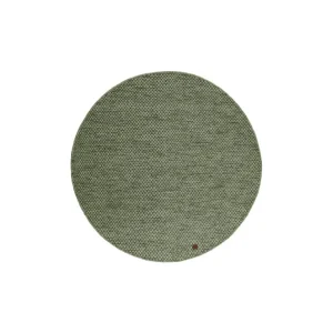 Outlet KM Home Torekov Ullmatta Rund 200 cm Grön - Textil & mattor