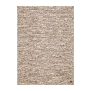 KM Home Torekov Ullmatta 140x200 cm Nougat - Textil & mattor Bästa pris
