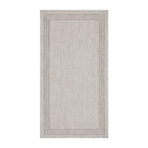 Lågt pris KM Home Madrid Flatvävd Matta 80x150 cm Linne - Textil & mattor
