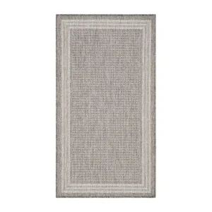 KM Home Madrid Flatvävd Matta 80x150 cm Linne - Textil & mattor Kampanjpris