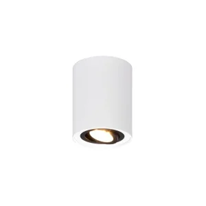 Trio Lighting Cookie utvändig spot 1L GU10 vit/ svart Vit/Svart - Belysning Extra rabatt
