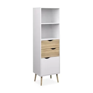 Tvilum Delta Hylla 50 cm Vit/Ek - Förvaring Outlet