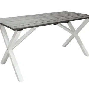 Premium Scottsdale Matbord Utomhus 150 cm Grå/Vit KWA - Utemöbler & utemiljö