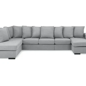 Scandinavian Choice Nebraska U-soffa Divan Höger Kuvertkuddar Ljusgrå - Möbler Handla nu