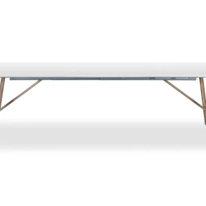 Köp nu Andrarum Waltham Förlängningsbart Matbord 180 cm Vit/Ek - Möbler