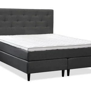 Expressleverans Bedly Nice Deluxe Kontinentalsäng 140x200 Mörkgrå - Möbler