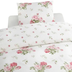 Påslakanset Enkelsäng 2-Dels New Dawn Rosa Borganäs of Sweden - Textil & mattor Outlet