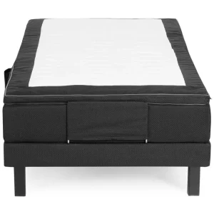Berg & Strand Royal Justerbar Kontinentalsäng 90x200 Svart - Möbler Extra rabatt