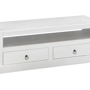 Bloomington Galois TV-bänk 118 cm Vit - Möbler Begränsat antal