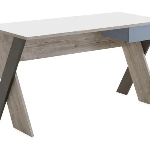Begränsat antal Hawley Skrivbord 135 cm med Förvaring Låda Beige/Grå - Möbler