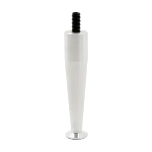 Köp online Sängben 4-pack Aluminium Smal 12 cm Grå|Vit - Inredning