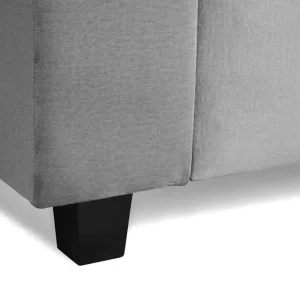 Konade Svarta Soffben 8cm Grå - Möbler Erbjudandepris