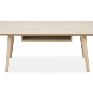 Trygg betalning Scandi Days Myrviken Soffbord 115 cm Vitpigmenterad Ek - Möbler