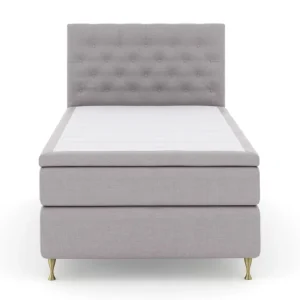 Begränsat antal Berg & Strand Select No 6 Kontinentalsäng 120x200 Fast Watergel Ljusgrå - Möbler