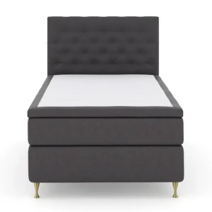 Berg & Strand Select No 6 Kontinentalsäng 120x200 Fast Watergel Mörkgrå - Möbler Rabatt