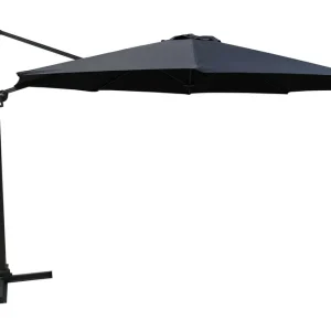 Venture Home Leeds Parasoll 350 cm Svart - Utemöbler & utemiljö risnedsättning