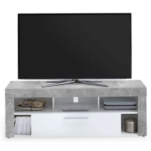 Erbjudandepris Scandinavian Choice Vibio TV-bänk 150 cm Vit/Betong - Möbler