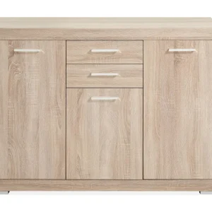 Scandinavian Choice Bristol Skänk 120 cm Låg Ljus Ek - Förvaring Nyhet