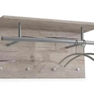 I lager Spot Hatthylla 72 cm Ljus Ek - Förvaring