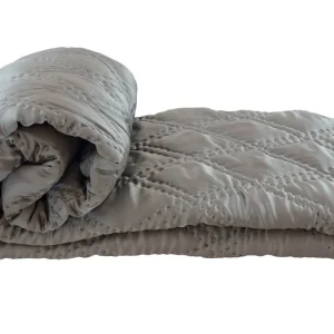 Borås Cotton Barica Överkast Mullvad - Textil & mattor Fri frakt