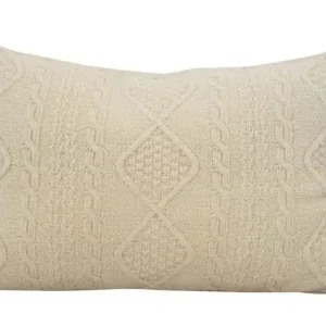 Borås Cotton Kartik Örngott 40x60 cm Vit/Ull - Textil & mattor Bästa pris