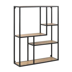 Hasslevik Bokhylla 75 cm Vildek/Svart - Förvaring Populärt val