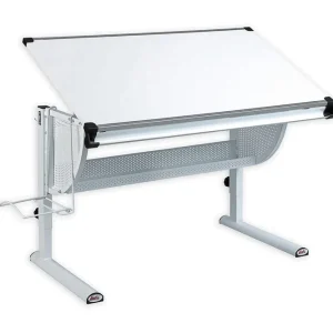 Gabrielius Skrivbord 118 cm Vit - Möbler Populär