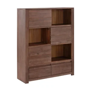 Loft24 Paulina Bokhylla 100 cm Akacia/Brun - Förvaring Nyhet