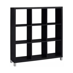 Nedsatt pris Loft24 Hylla Kiera 111 cm Svart - Förvaring