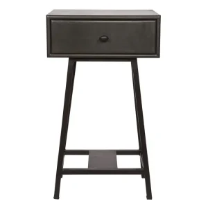 Rea WOOOD Skybox Sidobord 45 cm Svart - Möbler