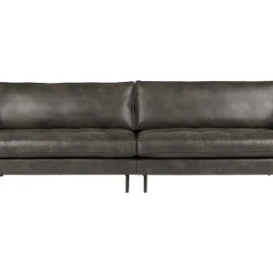 Premium WOOOD Lissbon 3-sits Soffa Svart - Möbler