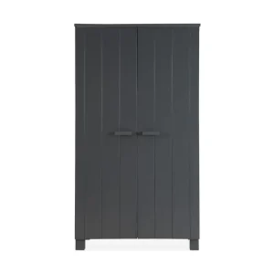 WOOOD Tenney Garderob 111 cm Stålgrå Tall - Förvaring Outlet