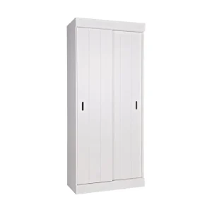WOOOD Aspasia Förvaringsskåp 195 cm Vit Tall - Förvaring Rabatter