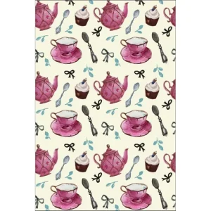Homefesto Matta 140x220 cm Multifärgad/Sammet - Textil & mattor Rabatter