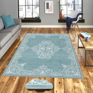 Homefesto Matta 100x150 cm Multifärgad - Textil & mattor Nedsatt pris