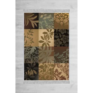 Homefesto Matta 100x150 cm Multifärgad - Textil & mattor Kampanj