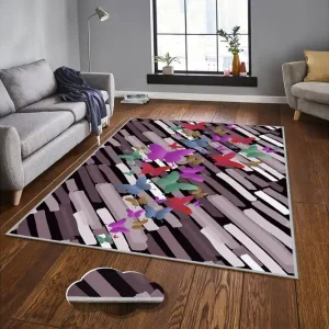 Homefesto Matta 120x180 cm Multifärgad - Textil & mattor Snabb leverans