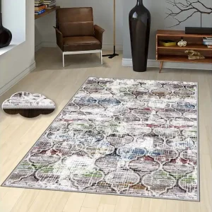 Homefesto Matta 140x220 cm Multifärgad - Textil & mattor Populärt val