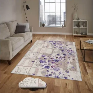 Homefesto Matta 140x220 cm Multifärgad - Textil & mattor Fri frakt