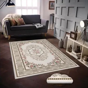 Homefesto Matta 120x180 cm Multifärgad - Textil & mattor Snabb leverans