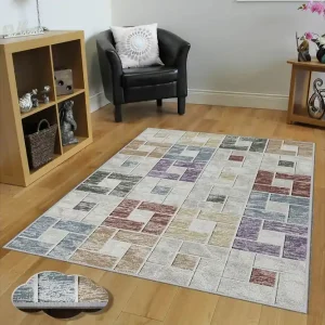 Expressleverans Homefesto Matta 120x180 cm Multifärgad - Textil & mattor
