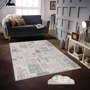 Homefesto Matta 120x180 cm Multifärgad - Textil & mattor risnedsättning